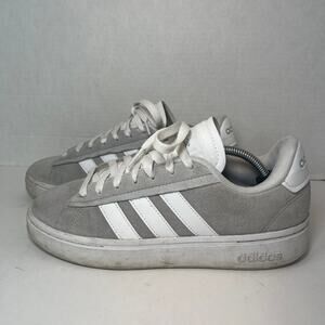 Adidas Women's Grand Court Alpha Tennis Sport Sneaker Shoes Grey Size 8